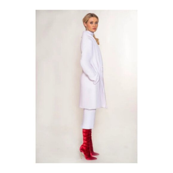 Madame L Luxurious Fleece Winter Coat NWT Size 8 12 - Picture 2 of 4